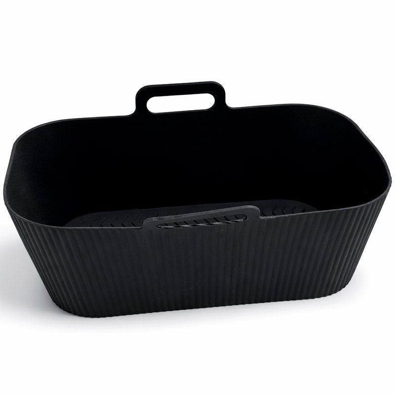 Форма для выпечки 21*18*7см силикон подходит для аэрогриля, 2 цвета ST-4416 (150)