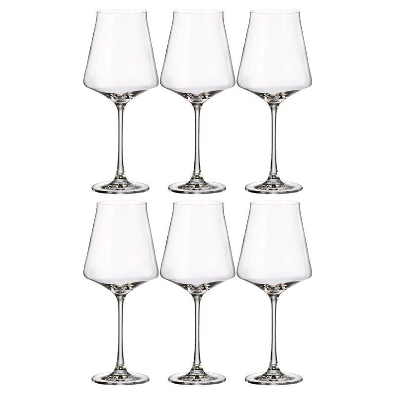 Бокалы для красного вина набор 6шт 600мл стекло СЕТТИЯ 91L/1SJ59/0/00000/600-664