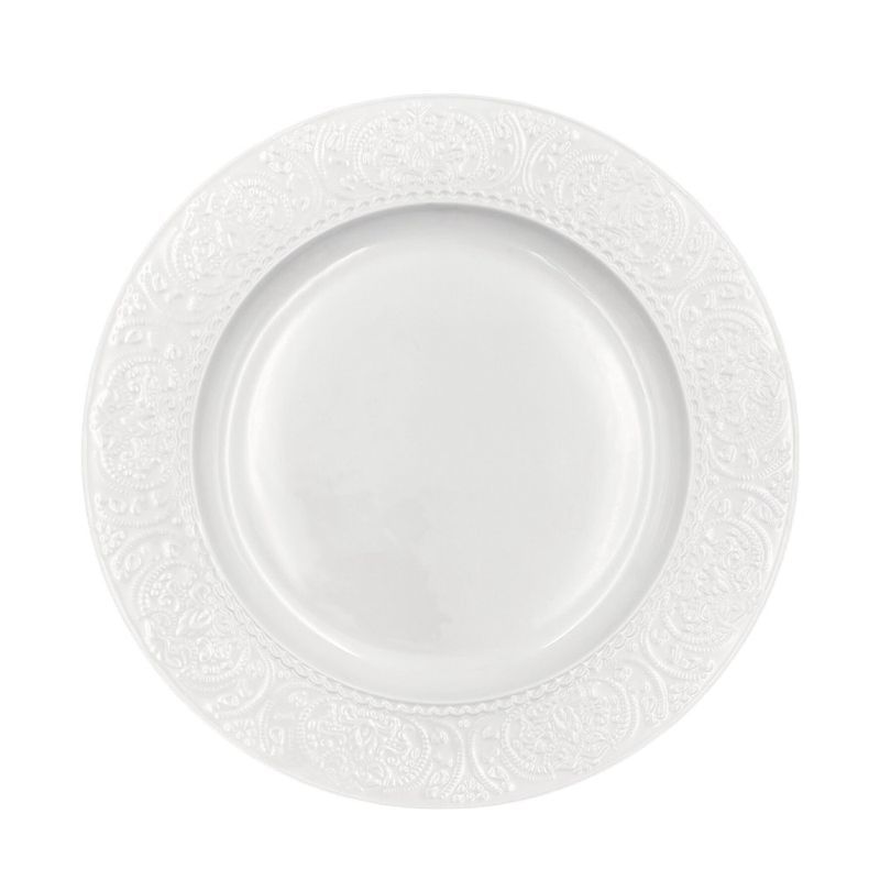 Блюдо круглое 33см фарфор АЖУР КЛАССИК (12)