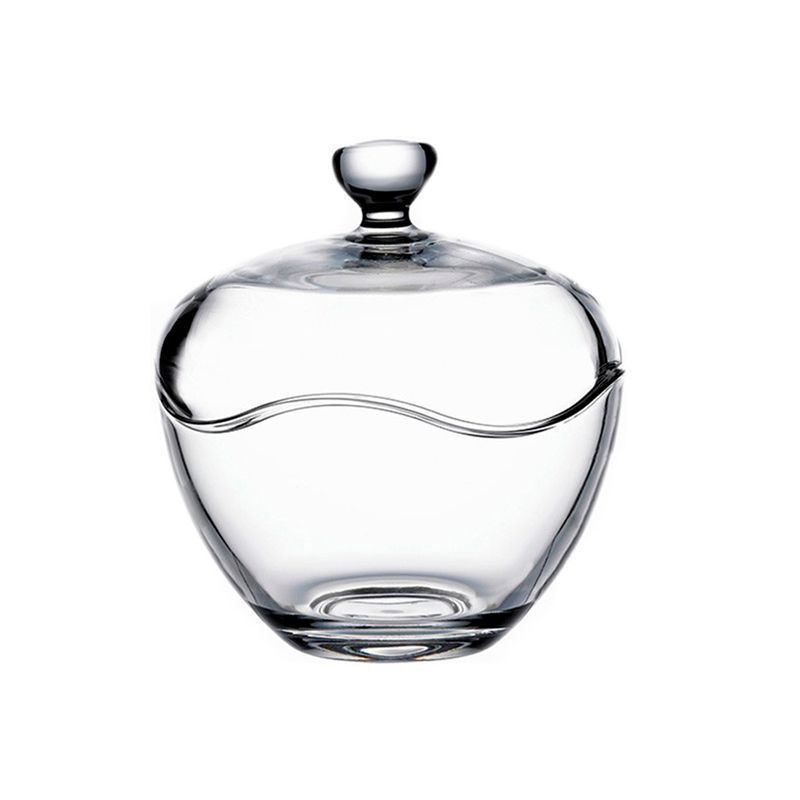 Сахарница с крышкой 400мл d131мм стекло ТОСКАНА (12)