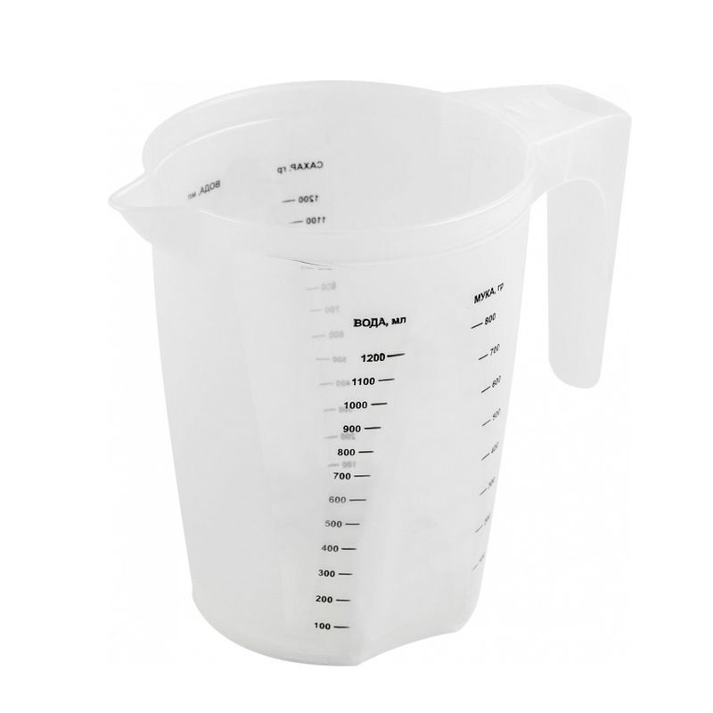 Мерный кувшин 1,5л пластик Stockholm натуральный (20)