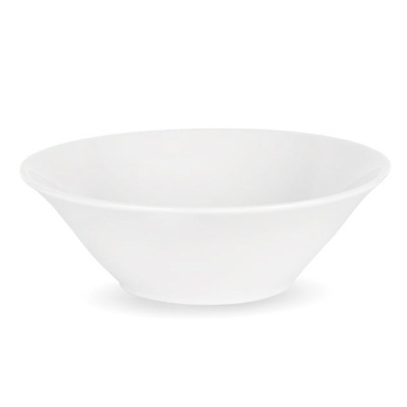 Салатник 550мл 18см фарфор БЕЛЬЕ круглый (12/72)