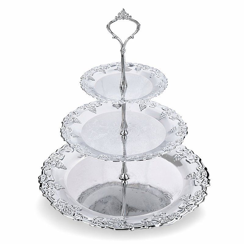 Этажерка сервировочная 3 яруса 29/21/14см металл MB30427 (20)