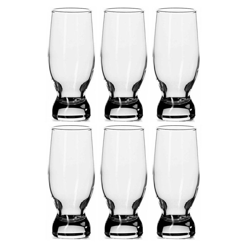 Стаканы набор 6шт 265мл стекло АКВАТИК высокие (8)