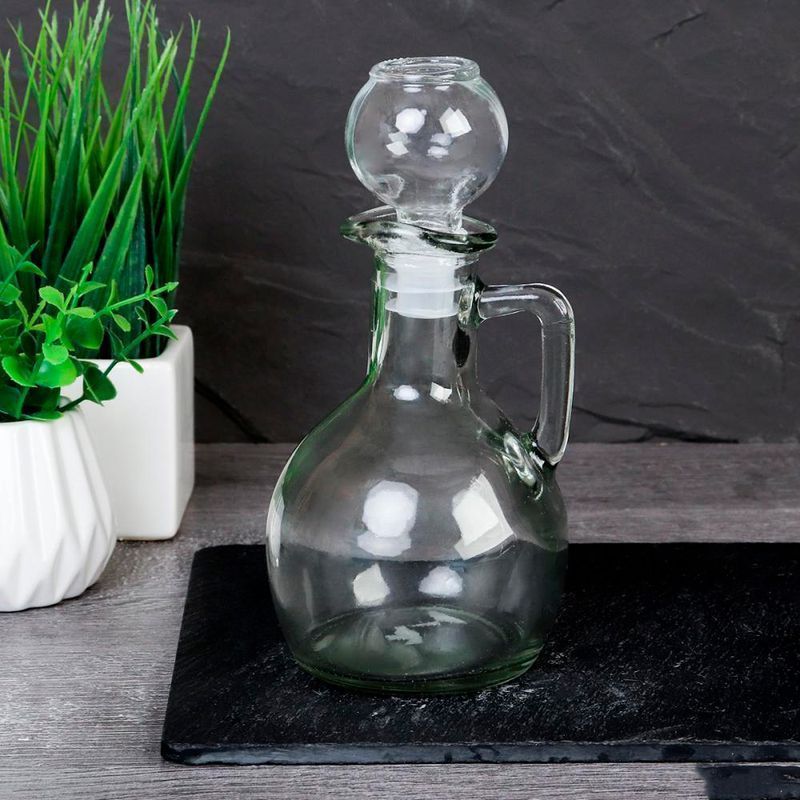 Графин-штоф 200мл стекло стекл.крышка Z-2 (72)