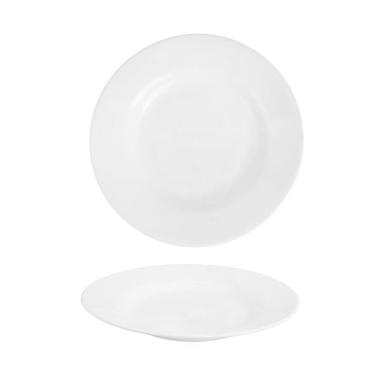 Тарелка глубокая 22см стеклокерамика ДИРЕКТОР БЕЛЫЙ (24)