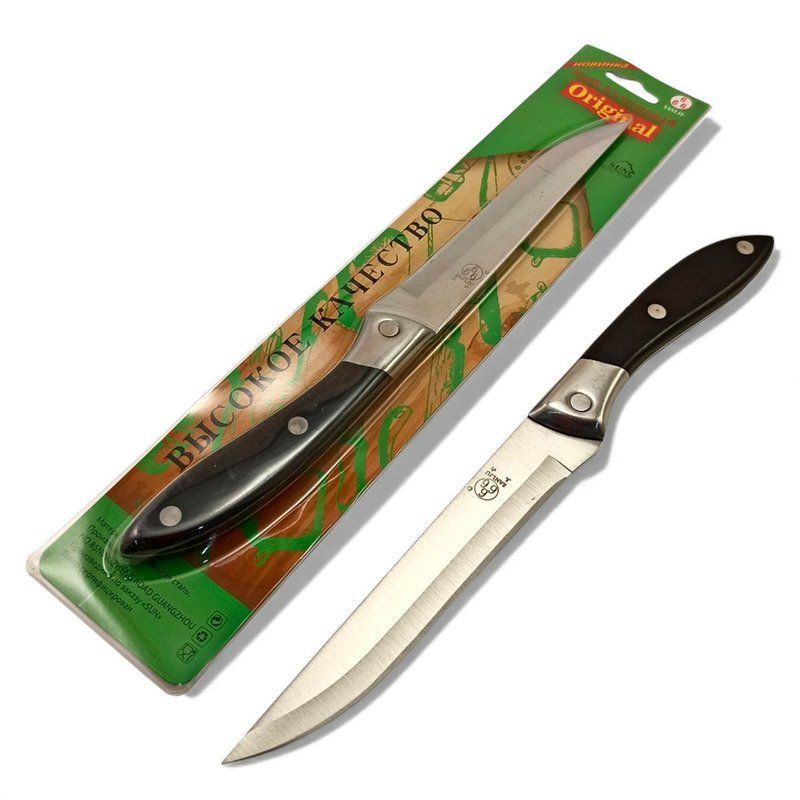 Нож кухонный 24см металл арт.5492 (360)