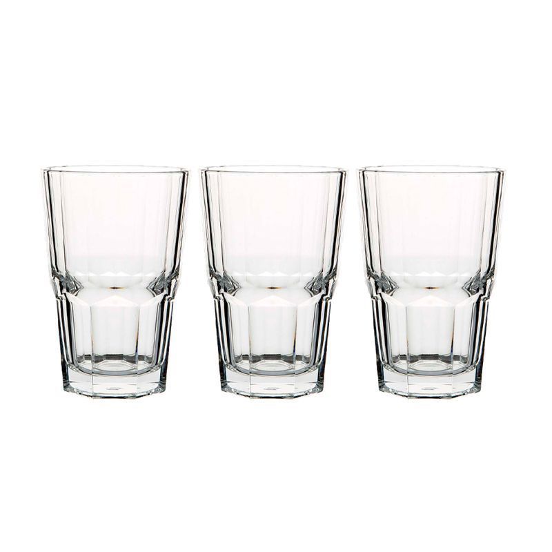 Cтаканы набор 3шт 355мл стекло SERENITY (8)