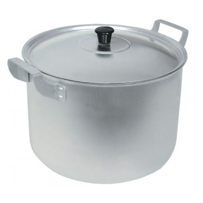 Кастрюля 3,5л алюминий КЛАССИКА мет.крышка (12)