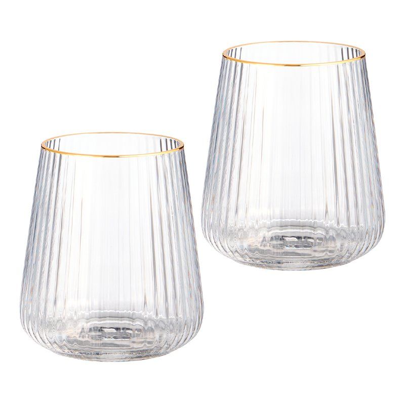 Стаканы набор 2шт 480мл стекло Perfo (12)