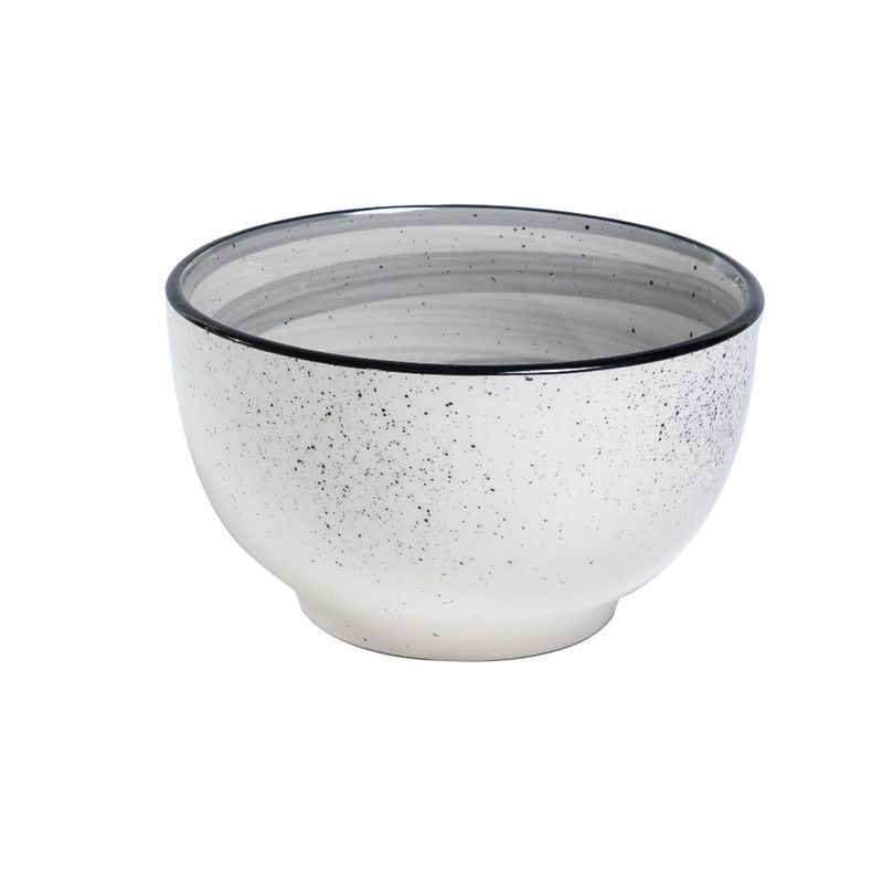 Салатник 750мл керамика Аэрография ГРАФИТОВЫЙ БРИЗ (6/36)