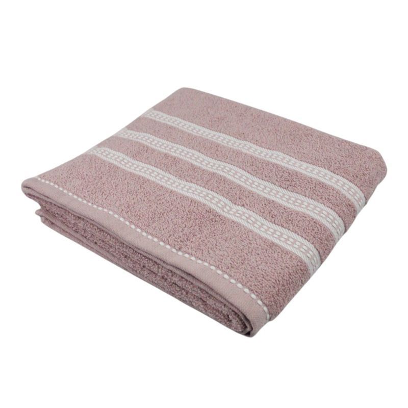 Полотенце махровое 50*90см ПОРТО пудровый