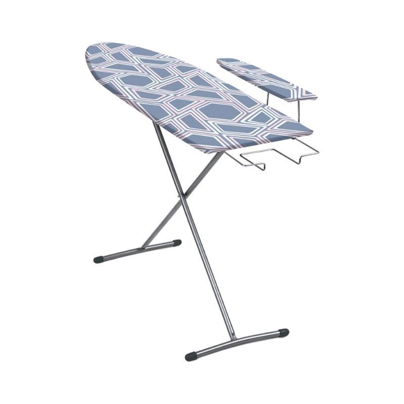 Доска гладильная 112*34,5см ДСП ЛИНА 1 подст.под утюг, подрукав. ДЛ1 377 (1)