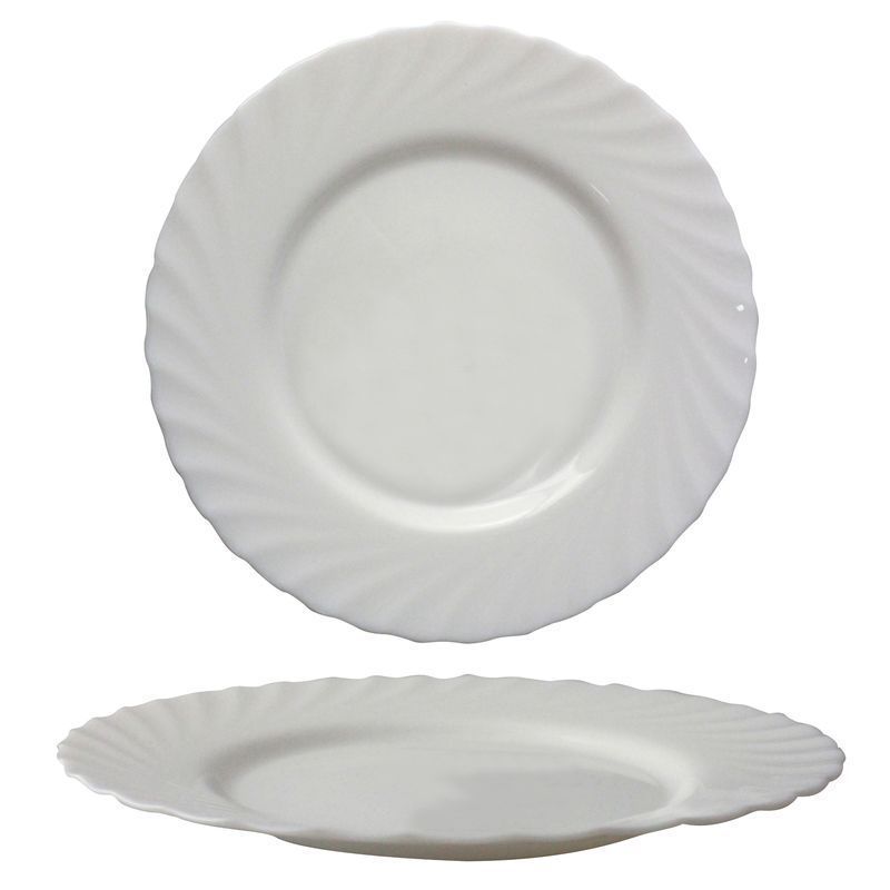 Тарелка мелкая 27,5см стеклокерамика ТРИАНОН