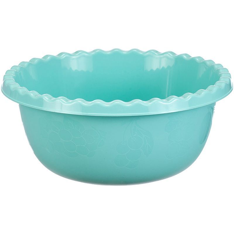 Миска 3л 250*105*250мм пластик Аквамарин круглая (24)