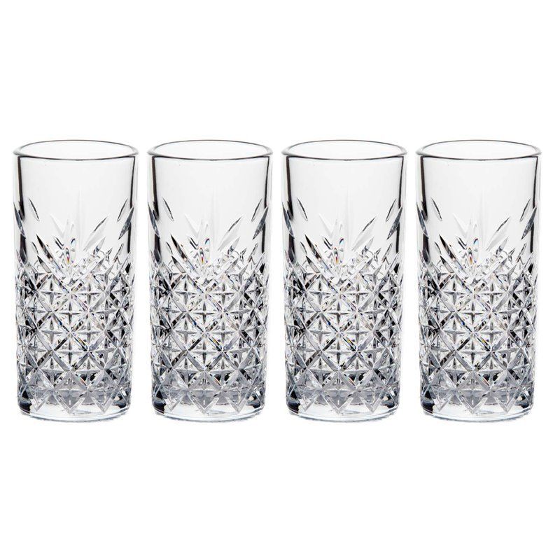 Стаканы набор 4шт 295мл стекло ТАЙМЛЕСС (6)