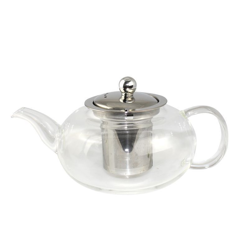 Чайник заварочный 800мл стекло/нерж.сталь BF-512 (24)