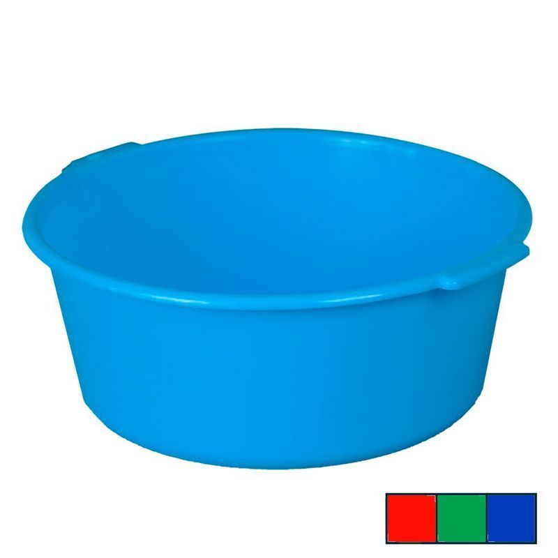 Таз 10л пластик круглый с ручками Ар (10)