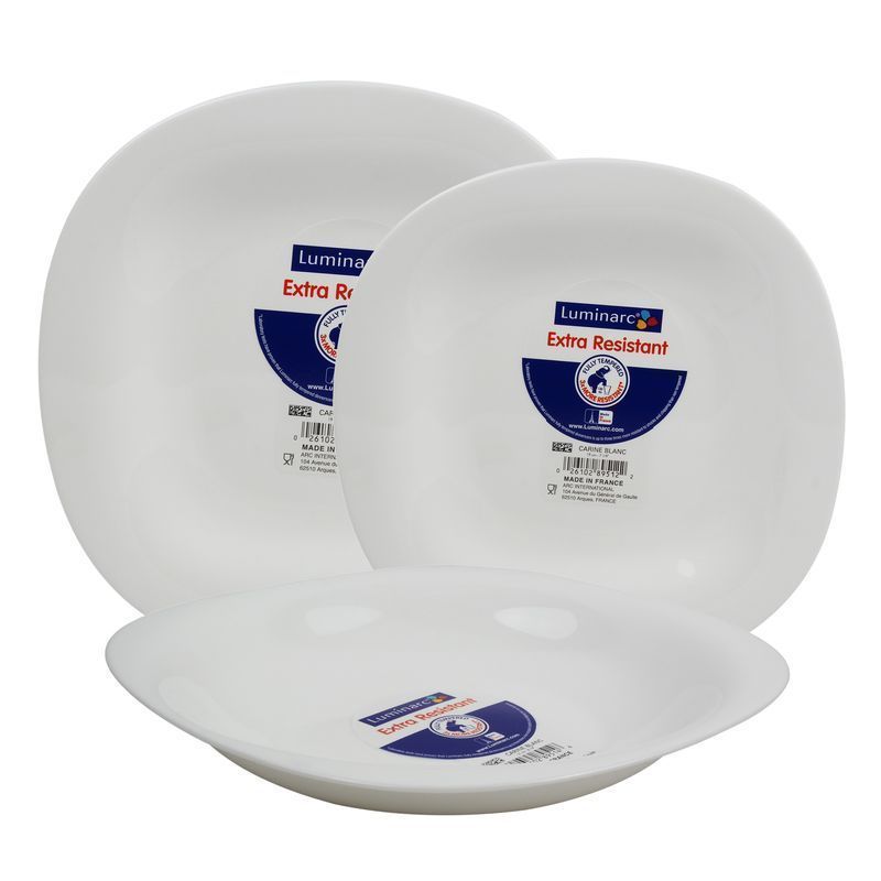 Столовый набор 18пр стеклокерамика КАРИН БЕЛ V2447/ P7989