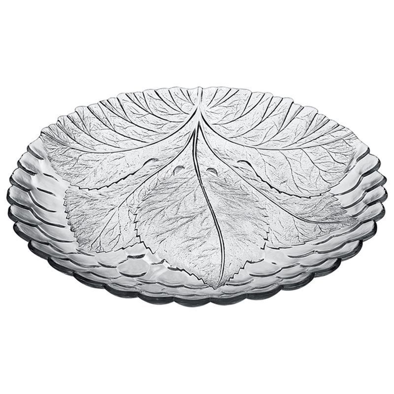 Тарелка мелкая 19,5см стекло СУЛТАНА десертная (12)