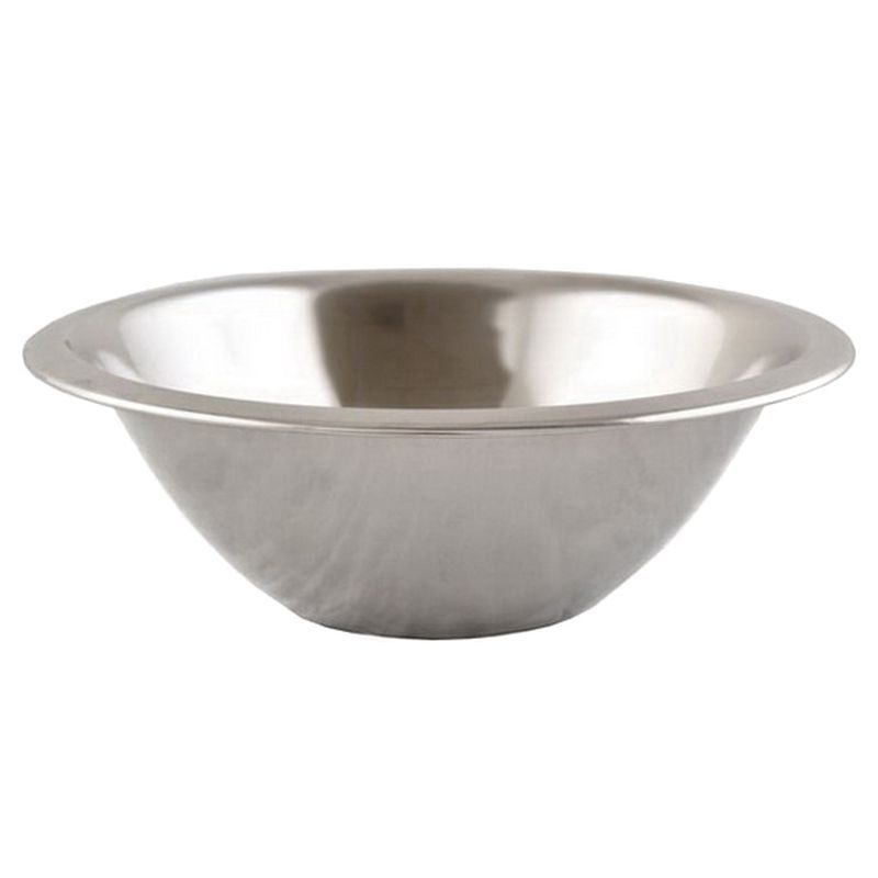 Миска 2,1л 24см нерж.сталь (КТ-0006) (72)