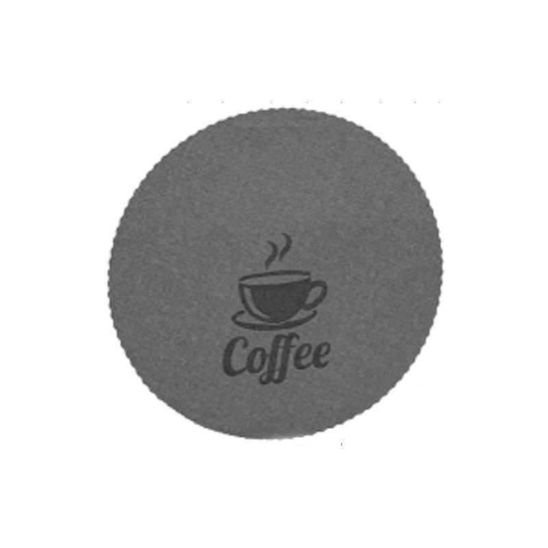 Салфетка сервировочная 32см ПВХ COFFEE серая JC-15508 (300)