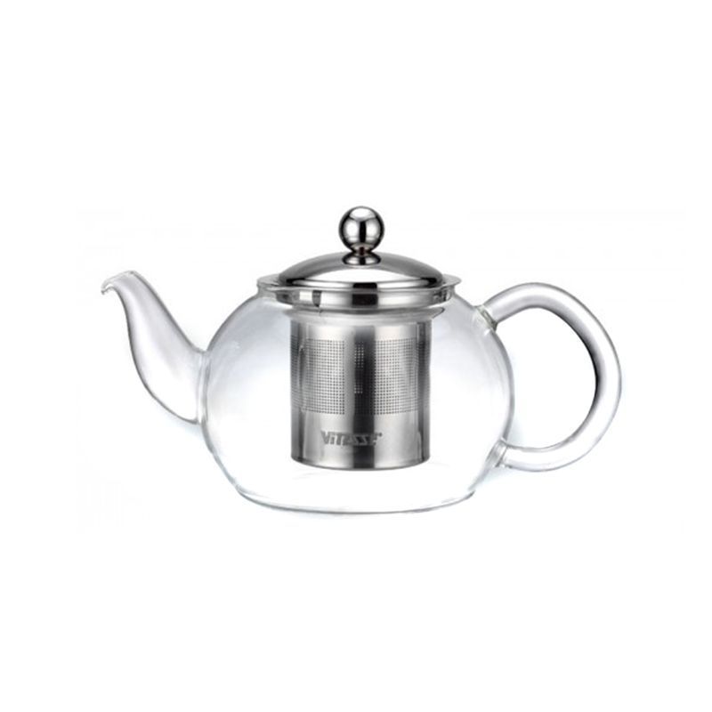 Чайник заварочный 800мл стекло с мет.ситом VITESSE VS-1691 (24)