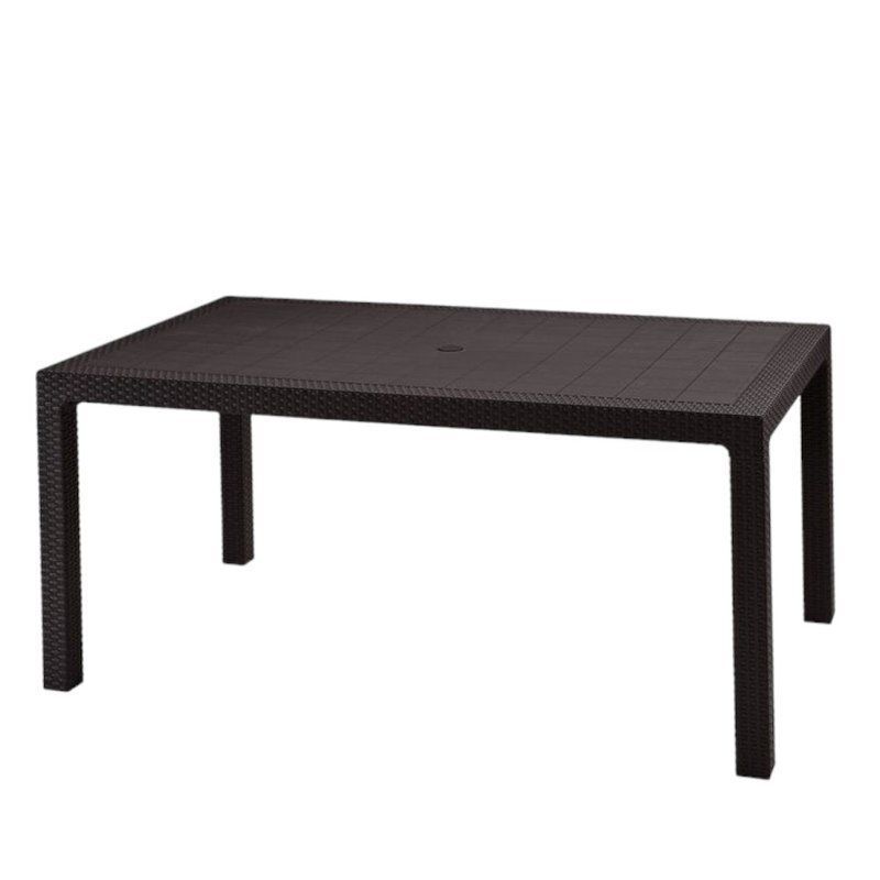 Стол 1605*945*750мм пластик прямоугольный Rodos венге (1)