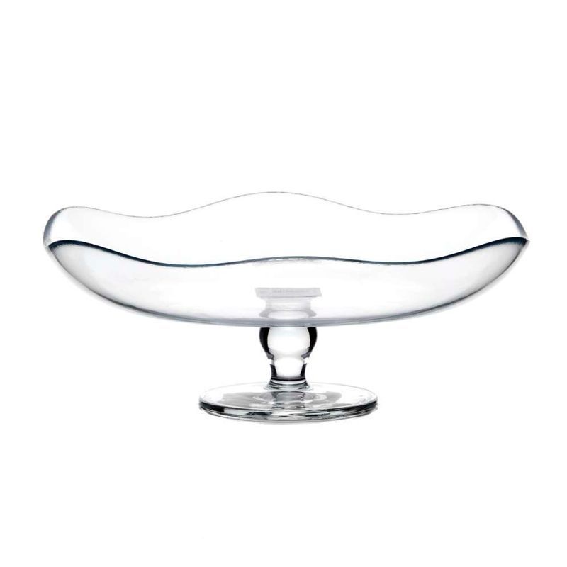 Блюдо 303мм стекло ТОСКАНА на ножке (без упаковки) (6)