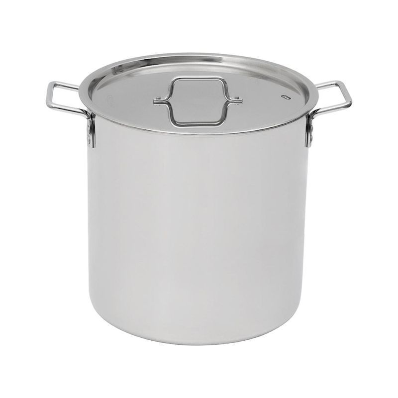 Котел 30л нерж.сталь ОБЩЕПИТ высокий d35см h36,5см кроме индукции КТ-ОБ-31КВ (1) ВЫВОД