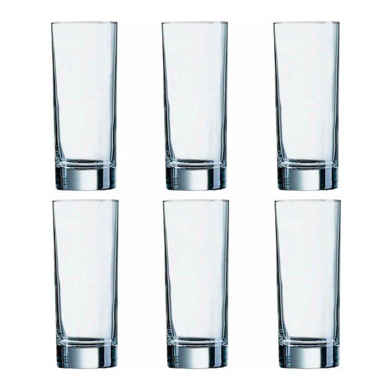 Стаканы набор 6шт 330мл стекло ИСЛАНДИЯ высокие J0040 (4)