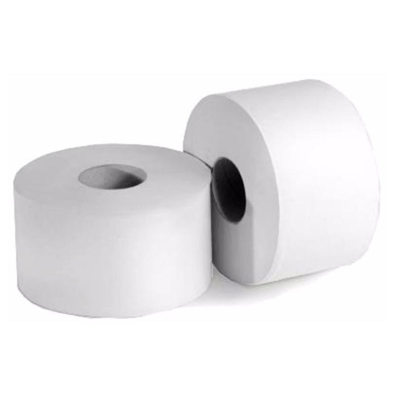 Бумага туалетная МЯГКОФФ Professional ЭКОНОМ серая 1-слойная с втулкой макулатурная (12)