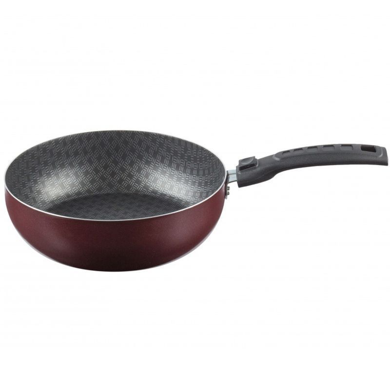 Сотейник 24см алюминий АП ХОЗЯЮШКА без крышки с ручкой (8)