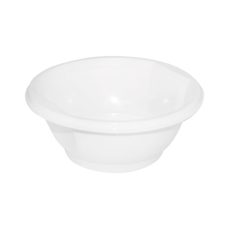 Миска одноразовая 600мл полистирол ПРЕМИУМ белая суповая ПП (1000/50/450)