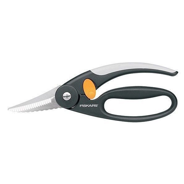 Ножницы кухонные для рыбы 22см нерж.сталь Fiskars FF с покрытием Softouch (5)