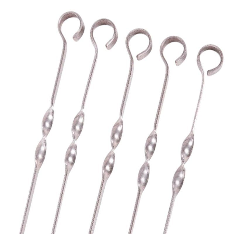 Шампур плоский 400*12*1,5мм металл 2К-355 (20)