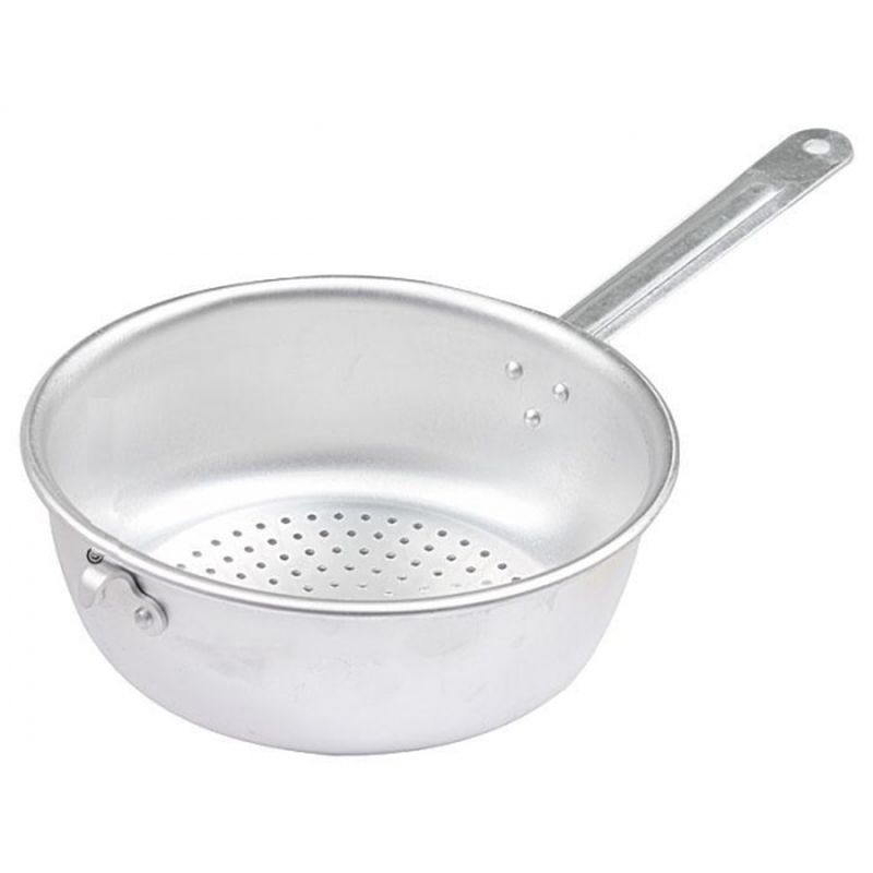 Дуршлаг 2л алюминий ПОВАРСКОЙ с ручкой 22*10см 19050/09050 (10)
