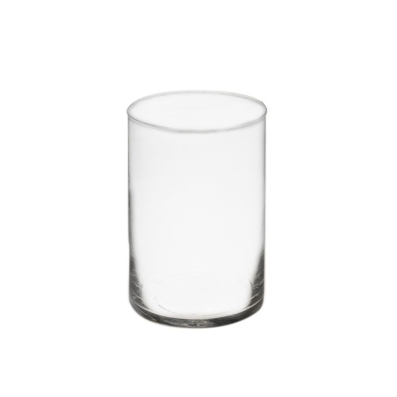 Ваза для цветов h15см d10см стекло АРМАНДС-2 Цилиндр (9)