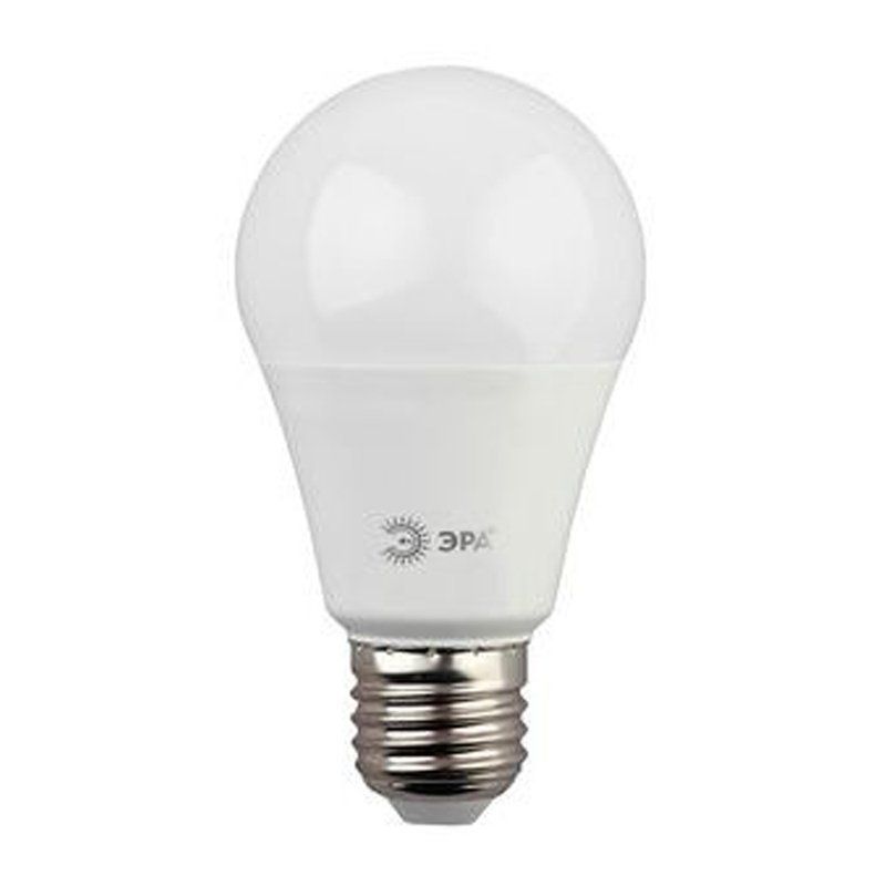 Лампа светодиодная стекло ЭРА LED smd A60-15w-860-E27 (холодный свет) (10/100)
