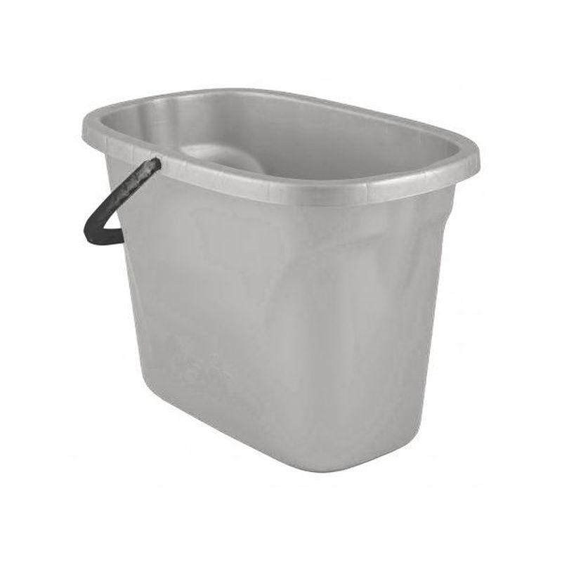 Ведро прямоугольное 8л пластик Etna прямоугольное серый (18) 221218735/03