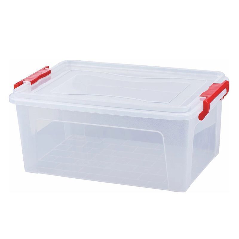 Контейнер для хранения 5,3л 310*200*130мм пластик Прозрачный прямоугольный (15)
