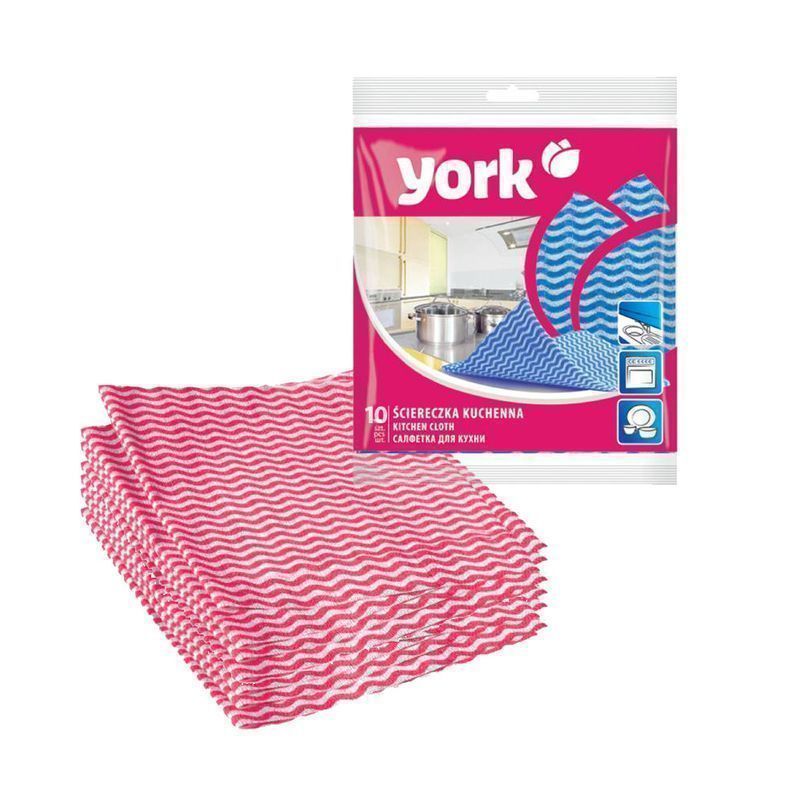 Салфетка YORK МАКАРЕНА 10шт. 34*35см 2104 (40)