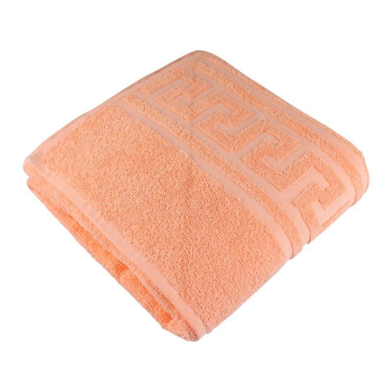 Полотенце махровое 70*140см 028 персиковый 380гр