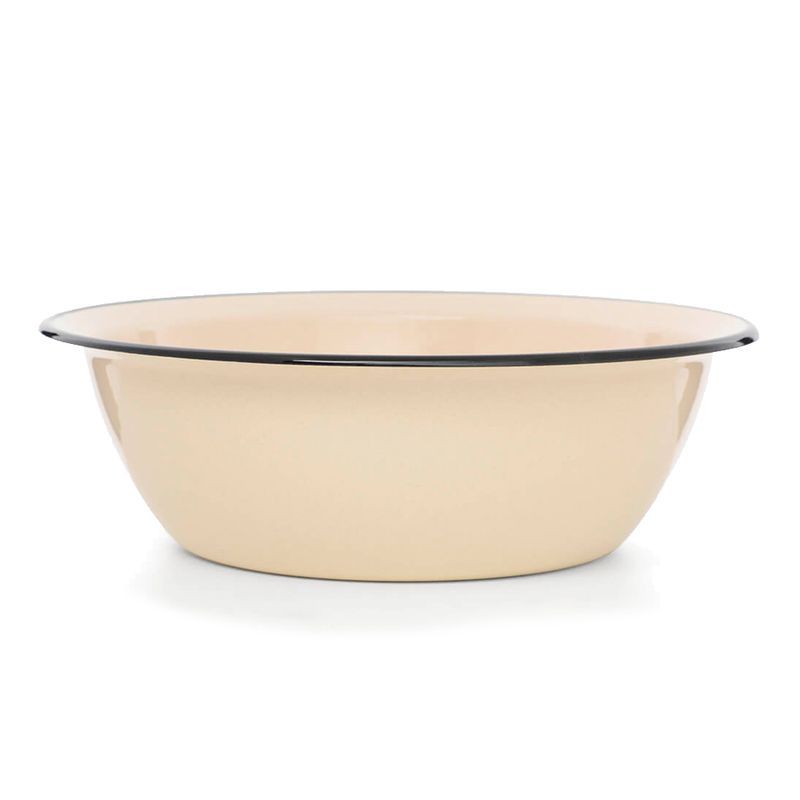 Миска 3,5л эмаль Жемчужная (10)