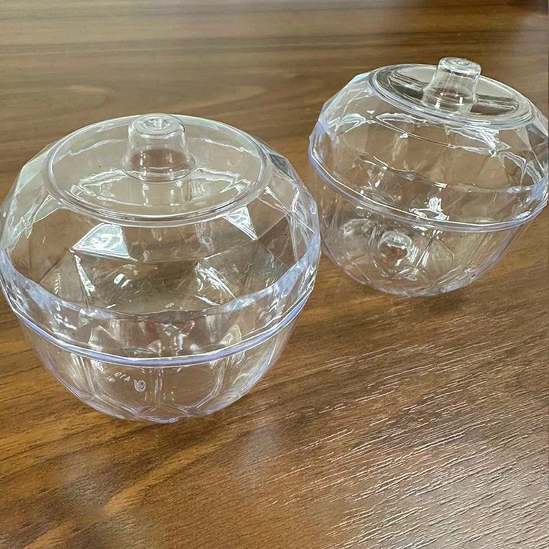 Форма одноразовая фуршетная полистирол 140мл 81*90мм с крышкой прозрачная Complement Кристалл (144)