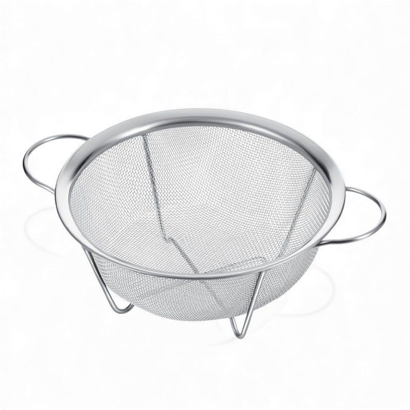 Дуршлаг с ручками 22см нерж.сталь 220гр ST-4400 (60)