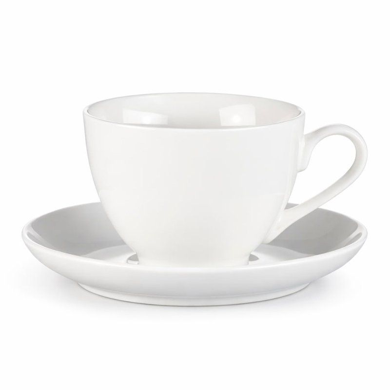 Чайный набор 2пр фарфор ЧАН ВЕЙВ КЛАССИК ИВОРИ 220мл LQ-Q1216/767 фк0148 (48)