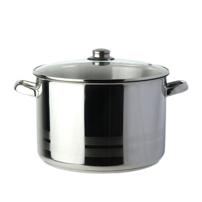 Кастрюля 14л 30*20см нерж.сталь Arian Lion стекл.крышка 4TTCKK1430007