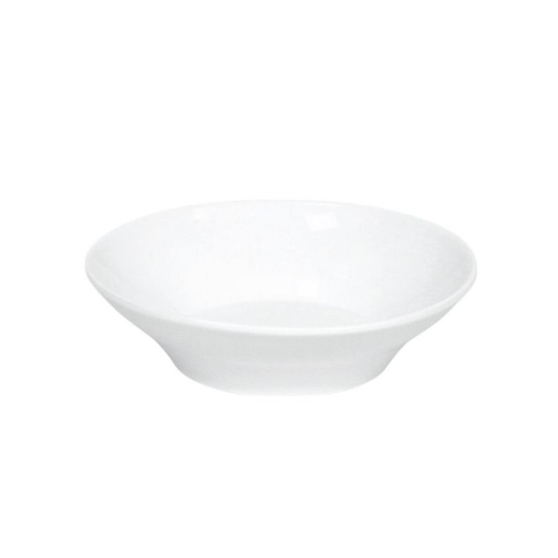 Блюдце для варенья 110мл фарфор белье СНЕЖНЫЙ БАРС (40)