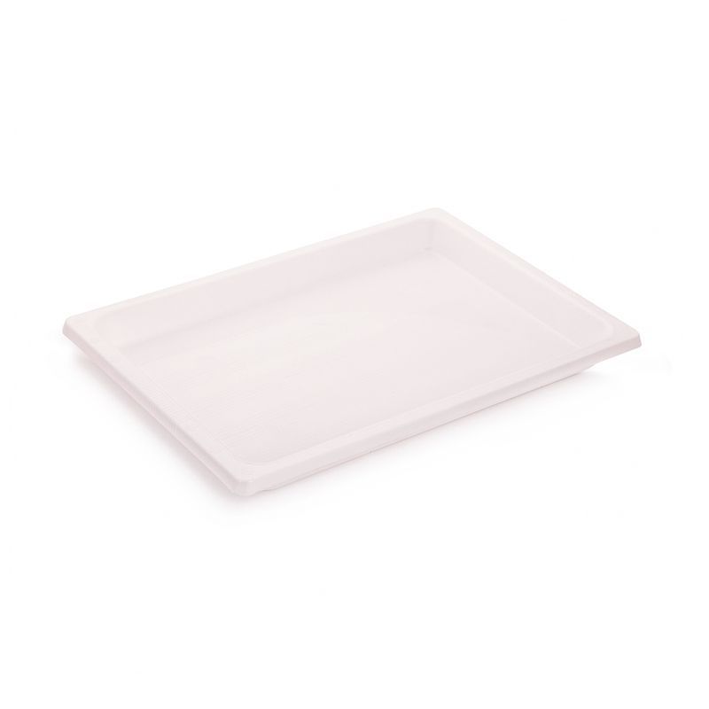 Поднос для заморозки пельменей 360*250*30мм пластик белый (20)